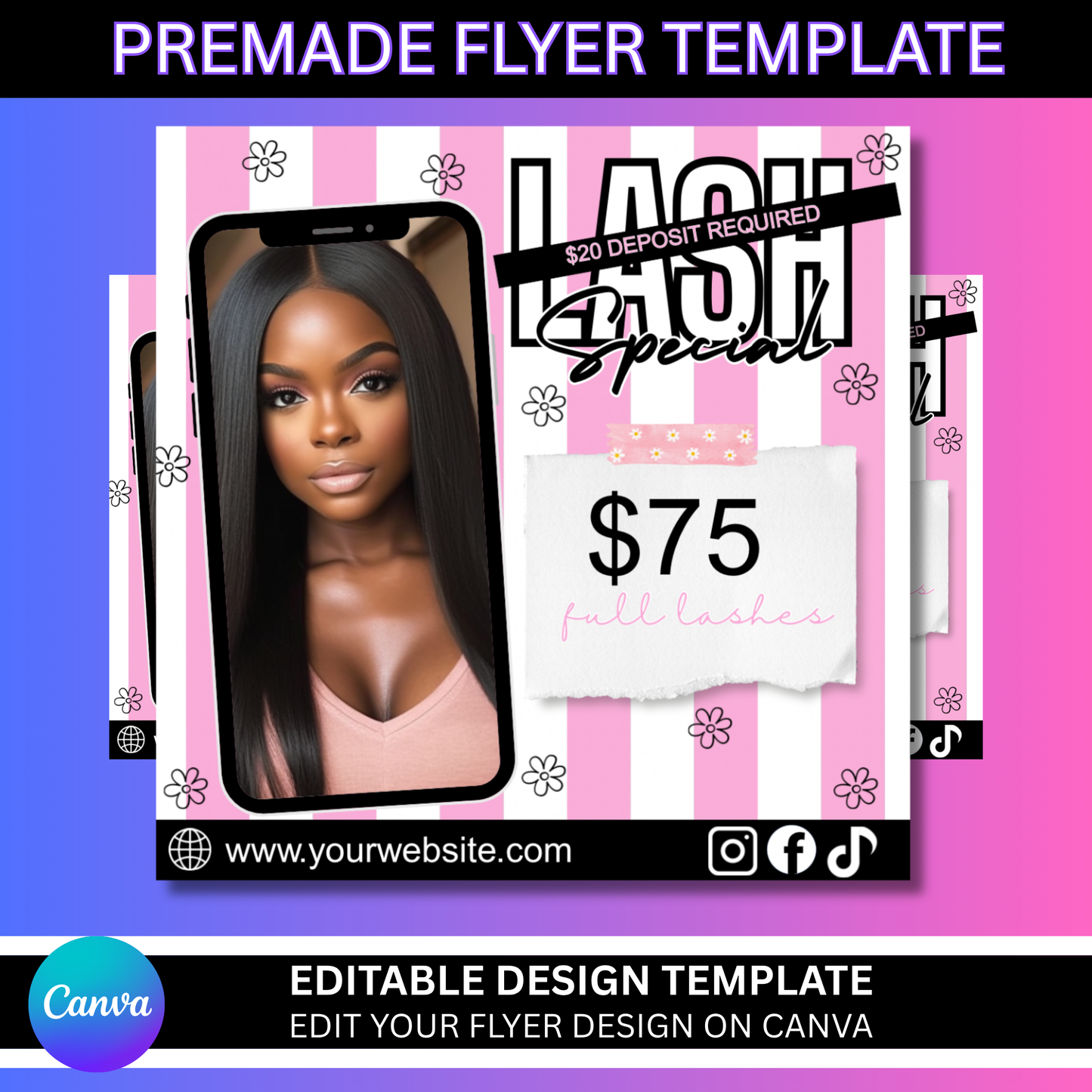 Lash Specialist Template