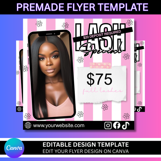 Lash Specialist Template