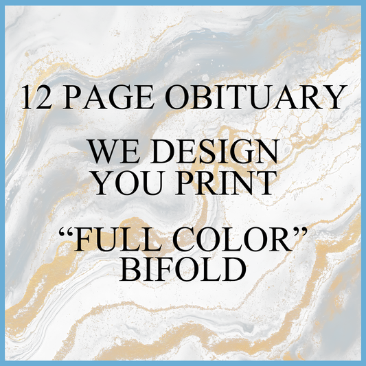 12 PAGE OBITUARY “FULL COLOR” PNG FILE