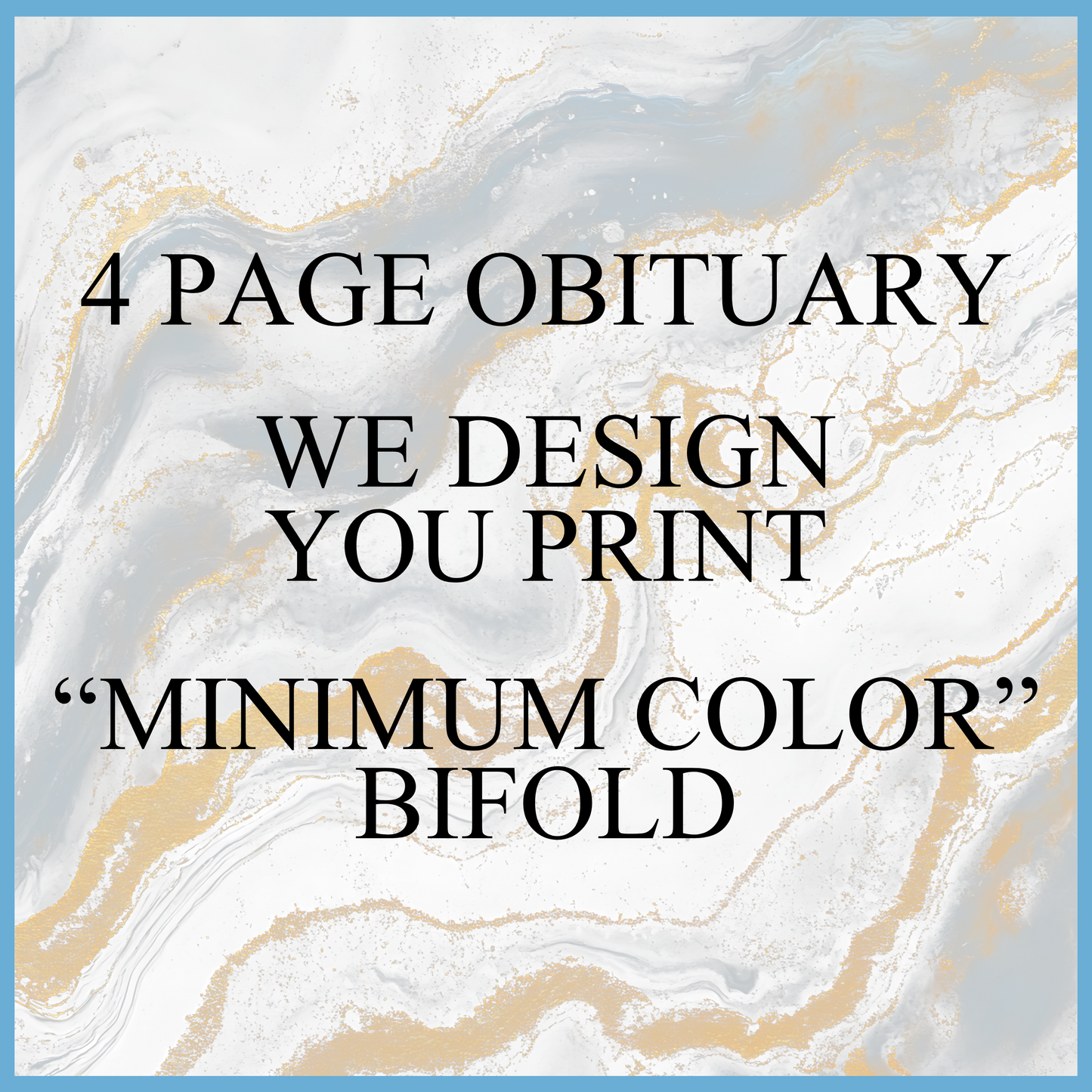 4 PAGE OBITUARY “MINIMAL PAGE” PNG FILE