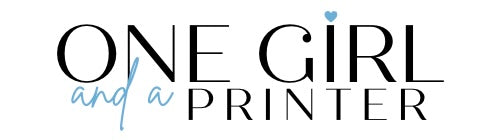 One Girl And A Printer