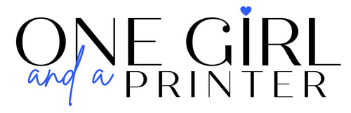 One Girl And A Printer